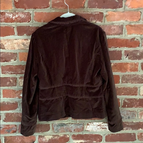 Brown Velvet Blazer - Picture 7 of 10
